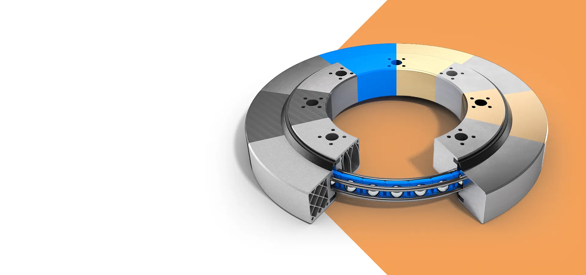 Materialmix am Wälzlager